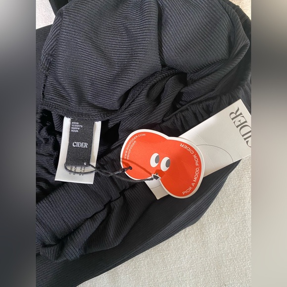 NWT Cider Black Wide-Leg Pants size small - Picture 5 of 14